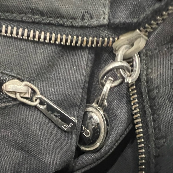 CHRISTIAN DIOR Shoulder Bag Canvas - Picture 15 of 16